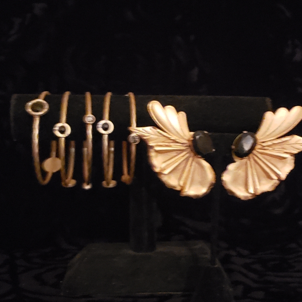 Clip earings